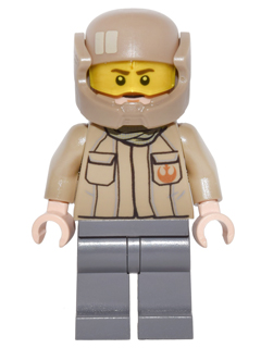 LEGO Minifigure -- Resistance Trooper - Resistance Logo (75140)-Star Wars / Star Wars Episode 7 -- SW0721 -- Creative Brick Builders
